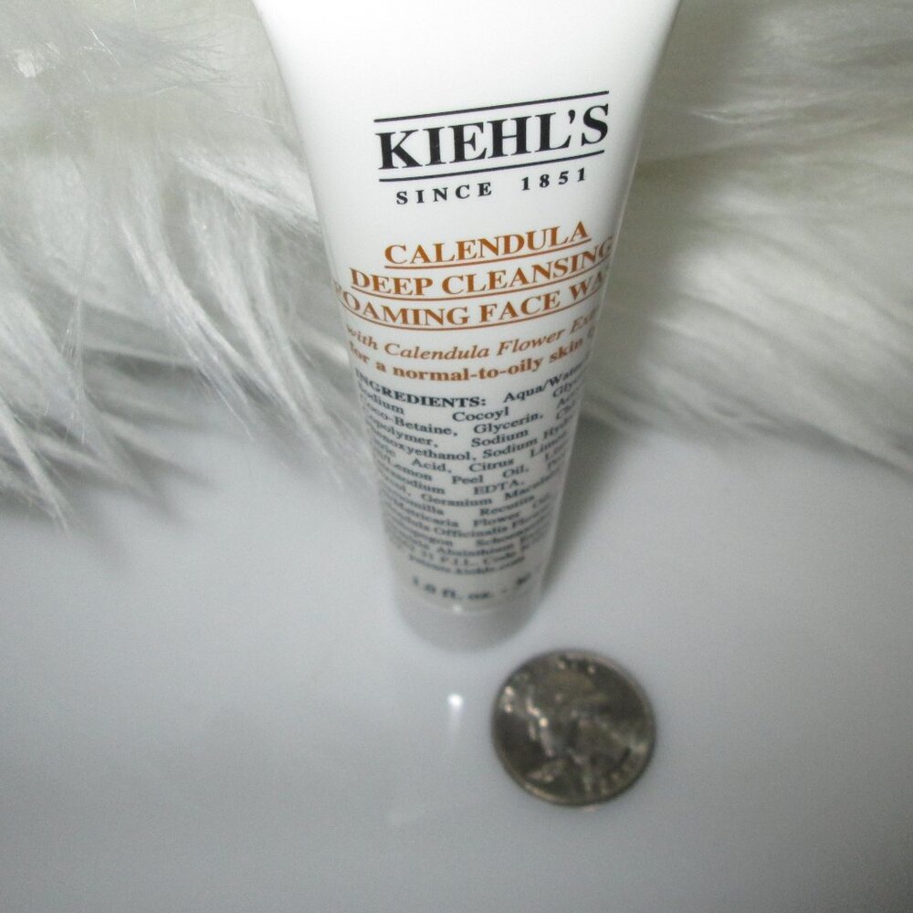 KIEHLS CALENDULA Deep Cleansing Foaming face wash 1 fl oz.